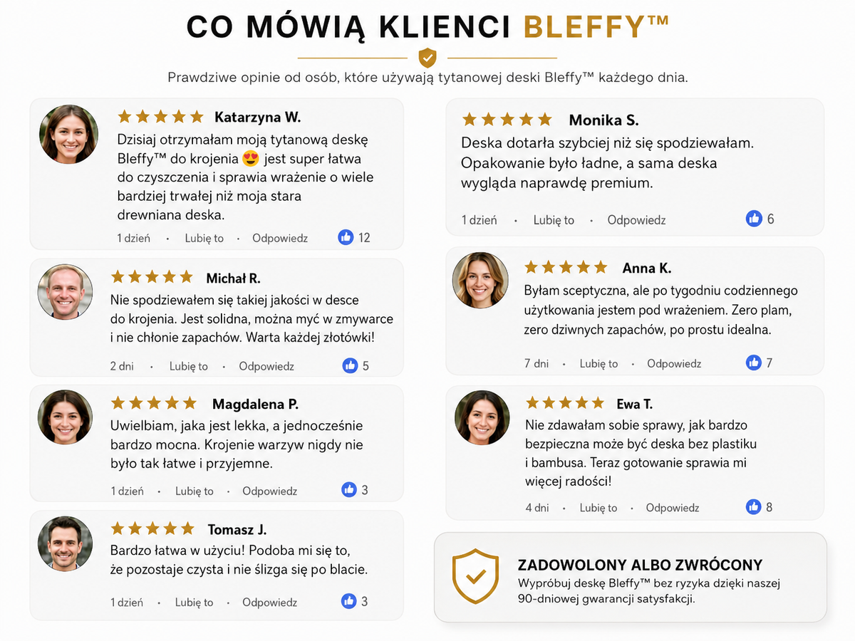 Bleffy™ Tytanowa Deska do Krojenia V2