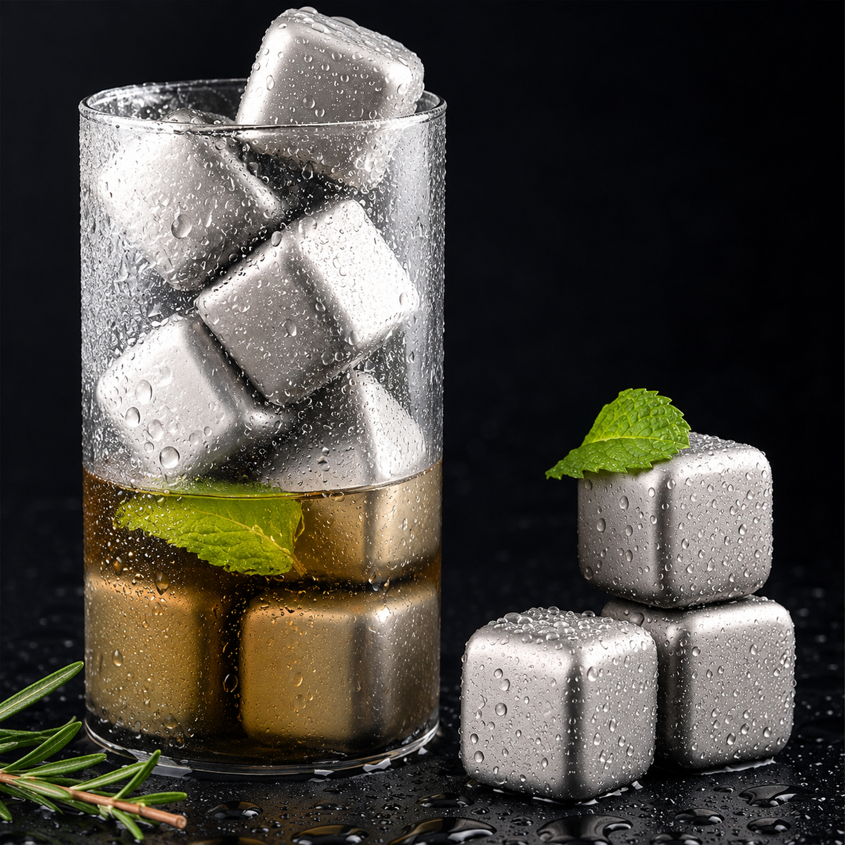 Titanium Ice Cubes