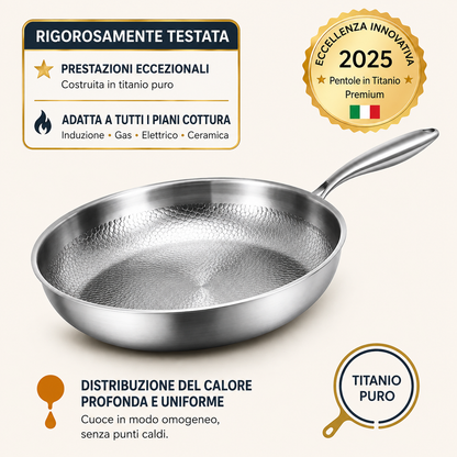 Padella in Titanio Puro