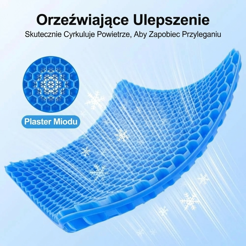 FrostySeat - Gelowa poduszka chłodząca