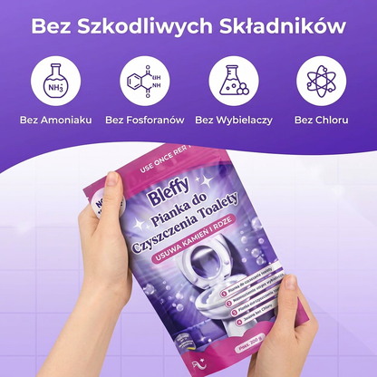 Pianka Bleffy – Lśniąco czysta toaleta bez wysiłku!